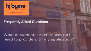 What documents or references do I need to provide with my application?